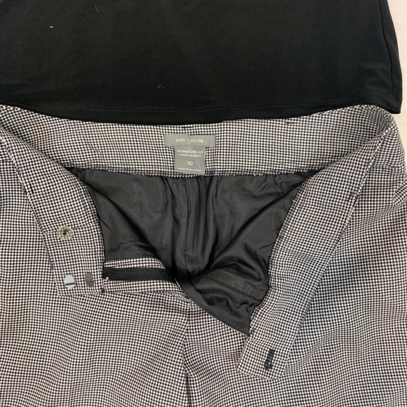NWOT Ann Taylor b/w dress pants - Picture 4 of 4